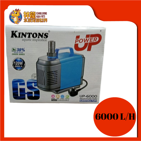 SUBMERSIBLE PUMP UP-6000 120W 6000L/H KINTONS
