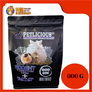 PETLICIOUS RODENT TIMOTHY + PELLET 600G