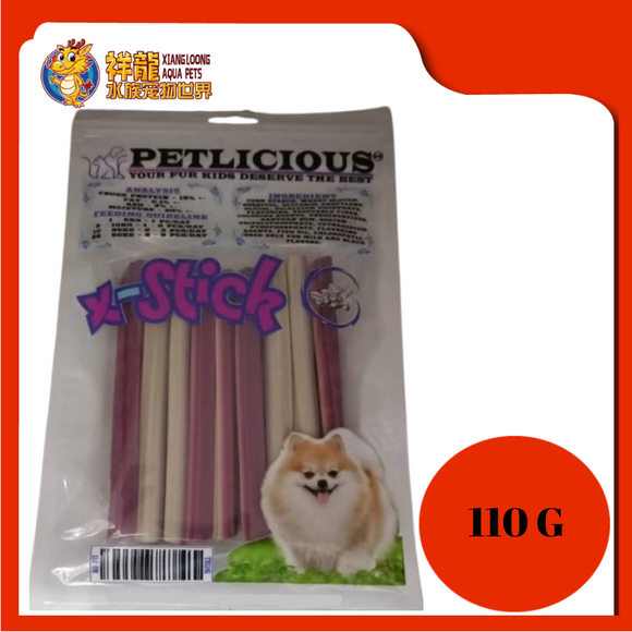 PETLICIOUS X-STICK BLUEBERRIES 110GM