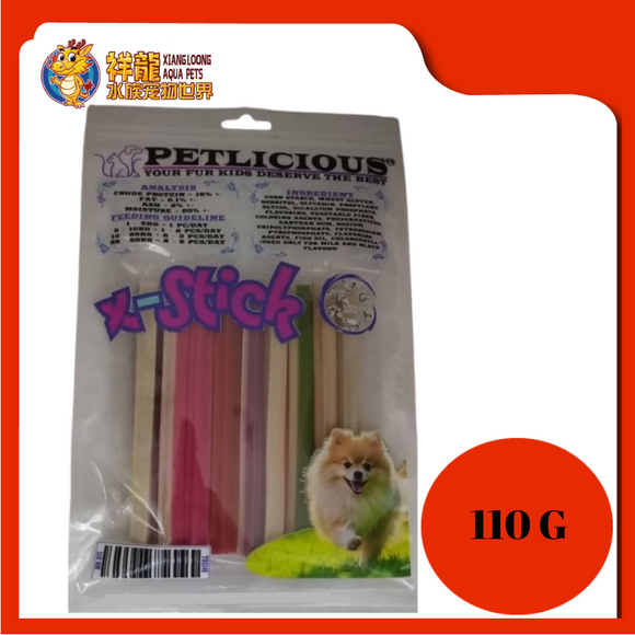 PETLICIOUS X-STICK MIX 110GM