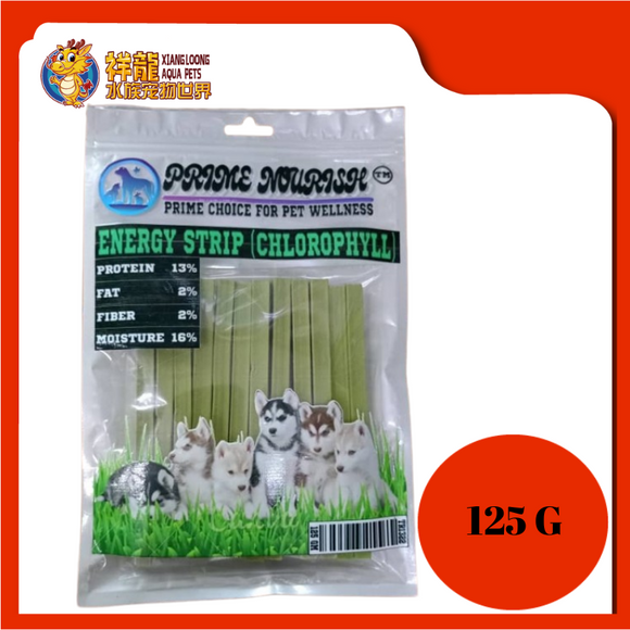 PRIME NOURISH ENERGY STRIP CHLOROPHYLL 125GM