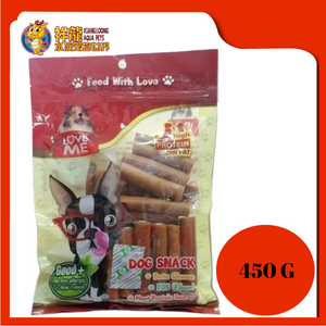 LOVE ME DOG SNACK COLON 450G [MS021]