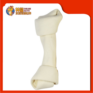 KNOTTED BONE WHITE 8" [KBW8] 1PCS