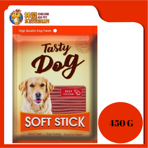 TASTY DOG SOFT STICK BEEF 450G