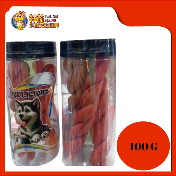 PETLICIOUS CRUNCHY SNACK {BRDSTK} 100G