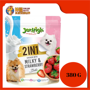 JERHIGH 2 IN 1 MILKY & STRAWBERRY 380G