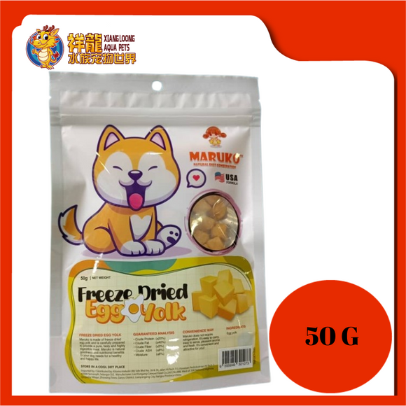 MARUKO FREEZE DRIED EGG YOLK 50G