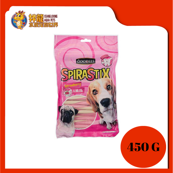 GOODIES SPIRASTIX STRAWBERRY & MILK