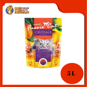 FUSSIE CAT CRYSTAL CAT LITTER LAVENDER 5L