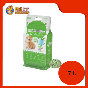 MY TOFU CAT LITTER 7L [GREEN APPLE]