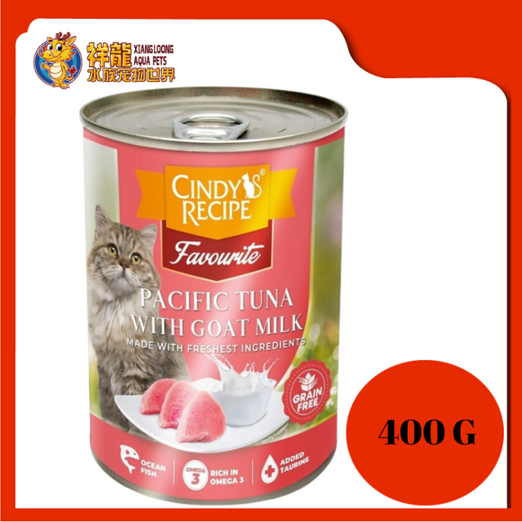 CINDY'S FAVOURITE TUNA WITH GOAT MILK 400G