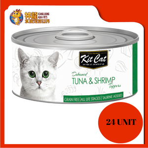 KIT CAT TUNA AND SHRIMP 80G (RM3.51  X 24 UNIT)