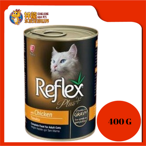 REFLEX PLUS CHICKEN CHUNK IN GRAVY 400G