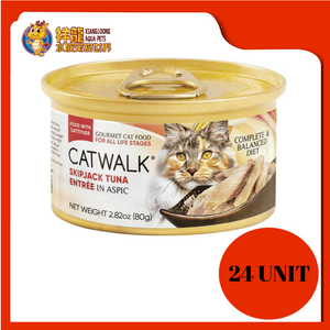 CATWALK SKIPJACK TUNA ENTREE 24X80G