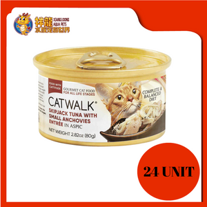 CATWALK SKIPJACK TUNA W/SMALL ANCHOVIE 24X80G