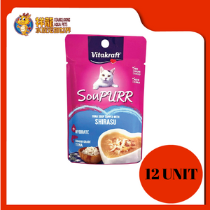 SOUPURR TUNA SOUP WITH SHIRASU 50G X 12PKT