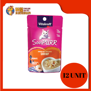 SOUPURR CHEESY CHICKEN SOUP W.SHRIMP 50G X 12PKT