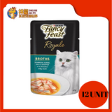 FANCY FEAST ROYALE BROTHS SEABREAM+SURIMI+SOLE&SNAPPER (12 UNIT X 40G)