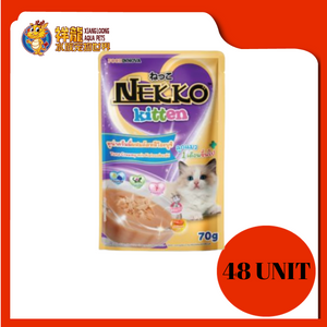 NEKKO KITTEN TUNA CREAMY KATSUOBUSHI 48X70G