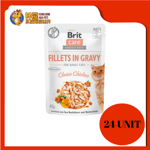 BRIT CARE GRAVY WITH CHOICE CHICKEN 24X85G