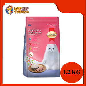 SMARTHEART CAT CHICKEN & WHITEFISH 1.2KG