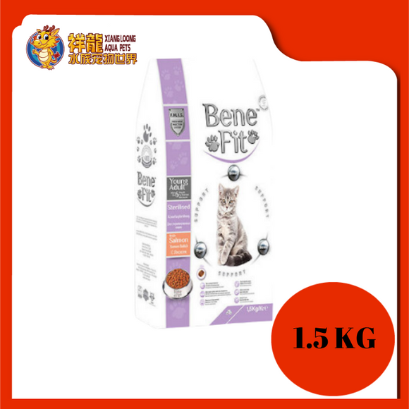 BENEFIT FELINE YOUNG ADULT SALMON 1.5KG