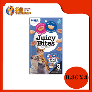 INABA JUICY BITES TUNA & CHICKEN [11.3GX3PKT]