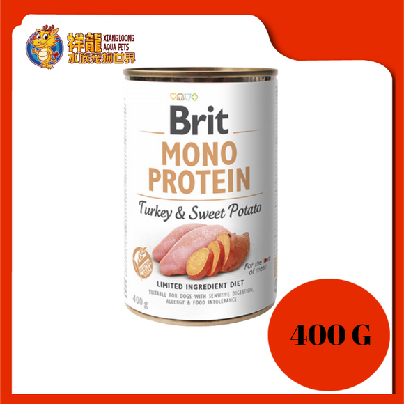 BRIT MONO PROTEIN TURKEY & SWEET POTATO 400G