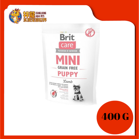 BRIT CARE GF MINI PUPPY LAMB 400G