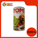 TOMI CAN FOOD WITH LAMB 1200G (RM9.41 X 12 UNIT)