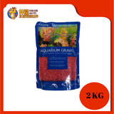 MARINA DECORATIVE GRAVEL RED 2KG 12500