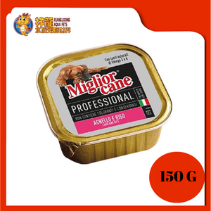 MIGLIOR CANE PROF LAMB & RICE 150G