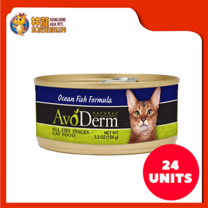 AVODERM NATURAL CAT OCEAN FISH 5.5OZ (RM6.48 X 24 UNIT)