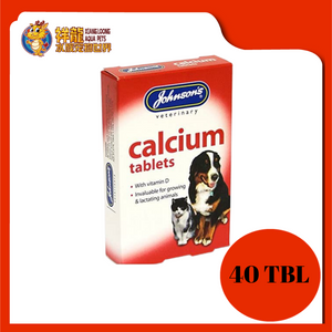 JOHNSON CALCIUM & VITAMIN D TAB 40