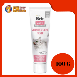 BRIT CARE SALMON CREME PASTE + OMEGA 3 100G