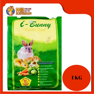 I-BUNNY RABBIT FOOD 1KG [GREEN]