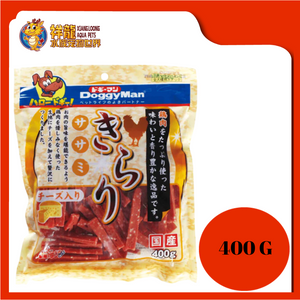 DOGGYMAN GLITTER SASAMI CHEESE 400G [81752]