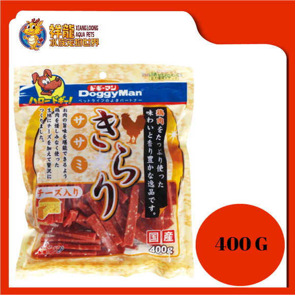 DOGGYMAN GLITTER SASAMI CHEESE 400G [81752]