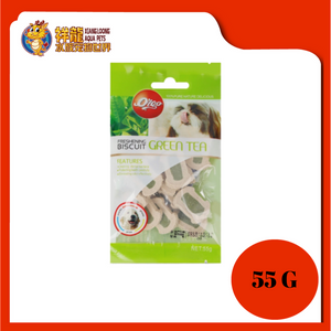 OLGO DENTAL CARE DOG TREATS GREEN TEA 55G