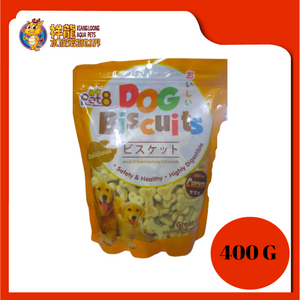 PET8 COOKIE BONE SHAPE CHICKEN 400G [JC12]