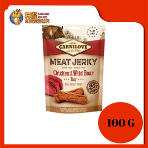 MEAT JERKY CHICKEN & WILD BOAR BAR 100G